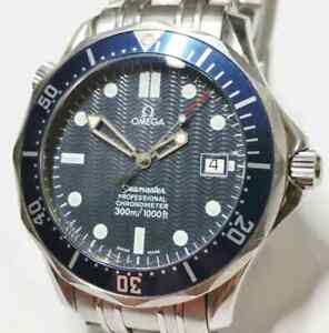 Omega Seamaster Automatic 2531.80 James Bond Blue Wave Dial Mens Watch....41mm
