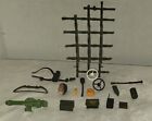 Lot Of 17 Vintage Coleco Rambo Weapons Guns Accessories Parts 1980's Rambo Head