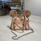NWT COACH Disney X Kisslock Bag Pink Minnie Ears Limited Edition 29351