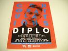 DIPLO Congratulations On Your GRAMMY Nomination PRODUCER 2016 Promo Poster Ad