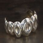 VTG Sterling Silver - MEXICO TAXCO Scalloped Concave 6.5