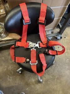 Go Kart Seat Harness. 5 Point With Racing Style Latch.