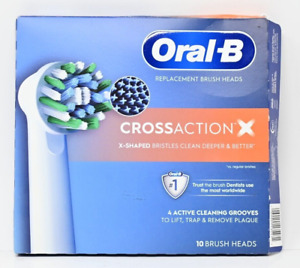 Genuine Oral-B CROSSAction X - Replacement Brush Heads-  20 Count OPEN BOX
