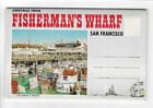 POSTCARD FOLDER-FISHERMAN'S WHARF-SAN FRANCISCO, CALIFORNIA