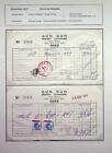 HONG KONG: QEII Currency Receipts - Ex-Old Time Collection - Album Page (73608)