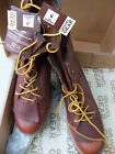 8” Logger Boot Gravel Gear Leather Work Boots Size 12  Med. New IN BOX