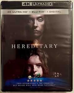 HEREDITARY 4K ULTRA HD + BLU-RAY + DIGITAL with SPECIAL FEATURES BRAND NEW