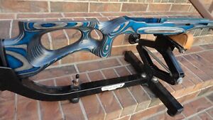 Ruger 10/22 EXTREME BLUE CAMO 920 wood Stock FREE SHIP ACTUAL PICS 2 STUDS 203