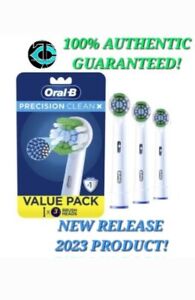 🆕️2023❗️Oral-B Precision Clean Toothbrush Replacement Brush Heads🪥 EB20RX
