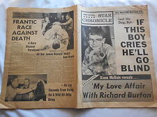 NATIONAL STAR CHRONICLE-VOL#1-#1-APRIL 15,1963-IF THIS BOY CRIES HE'LL GO BLIND