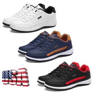 Casual Mens Tennis Shoes Outdoor Breathable Sports Running Walking Sneakers Gym