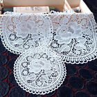 White Vintage Hand Crochet Doily Lace Doilies Round Table Mats Cloth Floral NEW