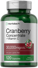 Cranberry Pills | 120 Capsules | 30,000 mg + Vitamin C | by Horbaach