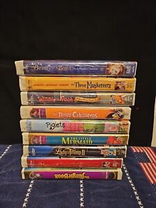 disney vhs tapes lot sealed 9 In The Lot.