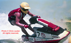 RARE Vintage 11x14 Original Photo: Chuck Williamson, Pro Jet Ski Racing IJSBA