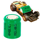 HOT WHEELS SIZZLERS SHORT CHASIS 1/3AA 300mAh 1.2V Flat top Rechargeable Battery