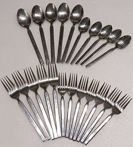 Cambridge Stainless Steel Flatware Korea SUTTAN 22 Piece Spoons & Forks