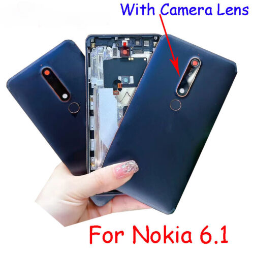 Battery Cover Rear Housing Back Door Case Repair Replace Parts For Nokia 6.1