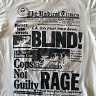 Vintage 1992 The Radical Times LA Riots T Shirt Size L