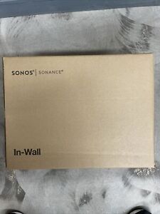 New Sonos INWLLWW1 In-wall Speakers - White - 1 Pair (Left & Right)