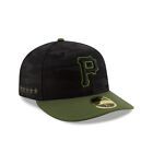 Pittsburgh Pirates New Era On-Field Low Profile  ALT3 59FIFTY Fitted Hat-Blk/Grn