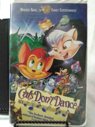 Cats Don't Dance (VHS Tape, 1997) Warner Bros. Family Entertainment