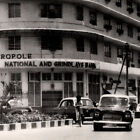 Vintage 1940s RPPC Metropole Hotel Karachi Postcard National Grindlays Bank