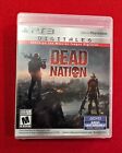 Dead Nation PS3 Digitales Rare PlayStation 3 Case NTSC NA ESRB Mexican Brazil