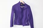 Spyder Jacket Womens Large Full Zip Core Sweater Purple- Needs 2 new zippers