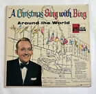Bing Crosby A Christmas Sing With Bing Around The World LP Vinyl DL8419