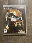 Dead to Rights: Retribution (PlayStation 3, 2010) PS3/Tested/ RARE / CIB