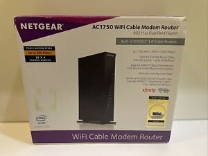 XFINITY/COMCAST Netgear C6300 AC1750 WiFi Dual Band Cable Modem Gigabit Router