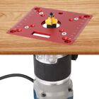 Aluminium Router Table Insert PlateMini Square Woodworking Benches Router Fli...