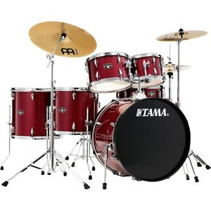 TAMA Imperialstar 6-Piece Complete Drum Set Meinl Cymbals 22