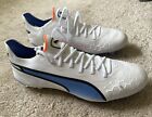 Puma King Ultimate FG AG Soccer Cleats Shoes White 107097-01 Mens Size 9