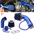 Car Cold Air Intake Filter Induction Pipe Power Flow Hose System Accessorie Blue (For: 2012 Scion tC)