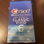 New Crest 3D White Strips Classic Vivid 6 Levels Whiter 10 treatments