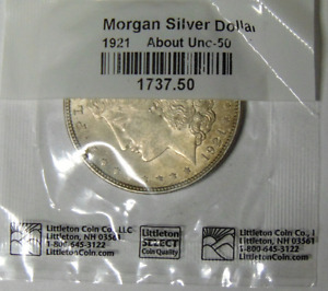 New ListingAU 1921-P Morgan Silver Dollar (mr.rm)