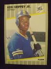 1989 #548 Fleer KEN GRIFFEY JR Seattle Mariners Rookie Baseball Card