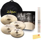 Zildjian A391 Sweet Ride Cymbal Pack 14/16/18/21 Inch w/ Cymbal Bag