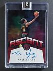 2018-19 Panini Chronicles TRAE YOUNG 1/1 Auto Black Box Rookie Ascent RC Hawks