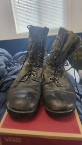 Vintage US Army Combat Jungle Panama Sole Boots Men's Size 13r? Vietnam War