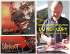 Clown Slipknot metal band signed 12x12 photo COA exact Proof autographed
