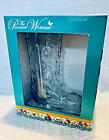 THE PIONEER WOMAN GLASS COWBOY BOOT VASE Cup ~New In Box~ Flawed Hair Line Crack
