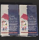 1991 CLASSIC DEAFT PICK COLLECTION HOBBY BOX SEALED (36 PACKS) LOT OF (2) BOXES