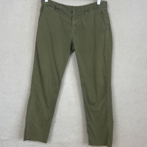 Nili Lotan East Hampton Chino Pants Army Green Size 4