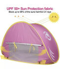 Igeekid Baby Beach Tent Pop up Shark Baby Pool With Portable Sun Shelter Pink