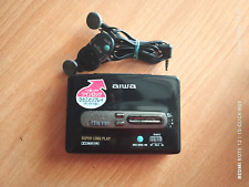 Aiwa walkman Cassette player HS PX 530 black  working video test
