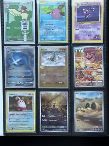 Pokemon Card Collection Lot - 244 Cards - Rares, Holos, Reverse, ex, V, GX WOTC