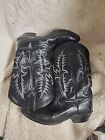 Tony Lama Men’s Cowboy Boots Black Size 13 D Western Boots Style 2993